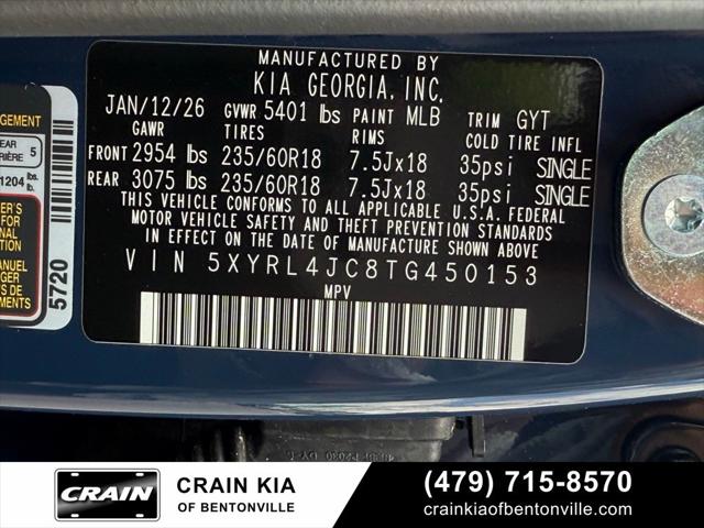2026 Kia Sorento S