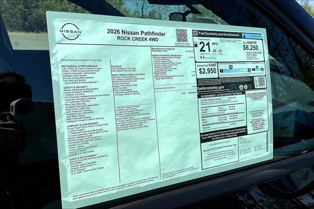 2026 Nissan Pathfinder Rock Creek