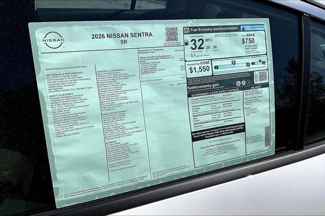 2026 Nissan Sentra SR