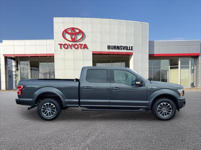 Used 2020 Ford F-150 XLT with VIN 1FTFW1E42LKF55258 for sale in Burnsville, Minnesota