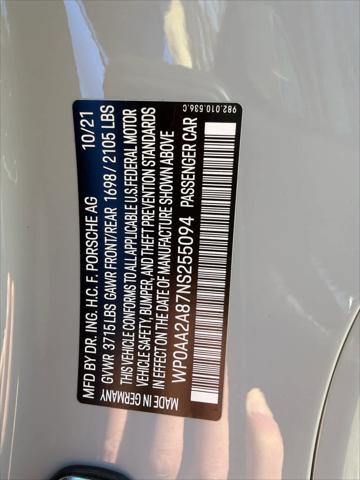 2022 Porsche 718 Cayman T