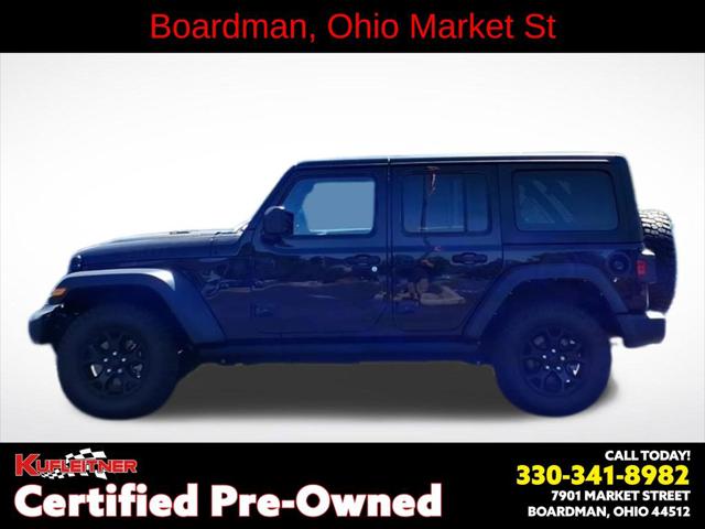 2022 Jeep Wrangler Unlimited Willys Sport 4x4 for sale in Boardman, OH