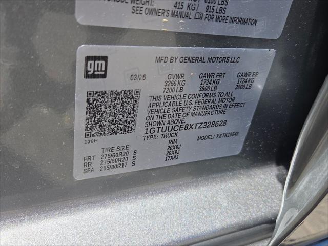 2026 GMC Sierra 1500 Crew Cab, Short Bed, Elevation, 4WD