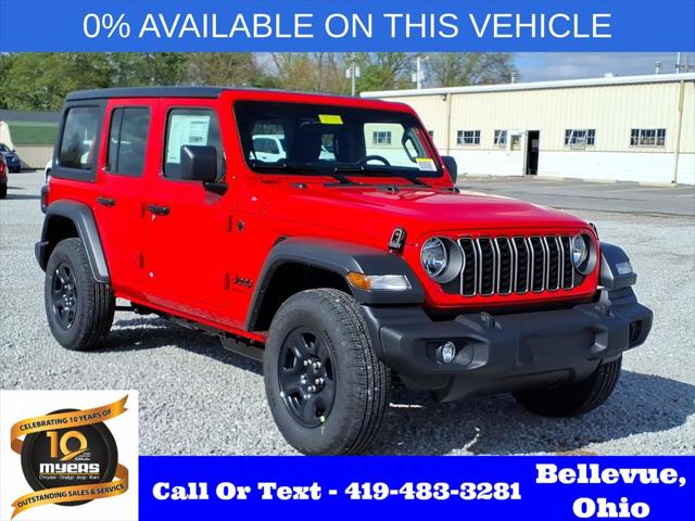 2026 Jeep Wrangler WRANGLER 4-DOOR SPORT 2026 Jeep Wrangler WRANGLER 4-DOOR SPORT