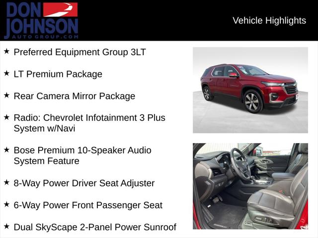 2023 Chevrolet Traverse AWD LT Leather
