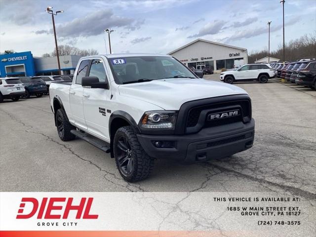 2021 RAM 1500 Classic Warlock Quad Cab 4x4 64 Box 2021 RAM 1500 Classic Warlock Quad Cab 4x4 64 Box
