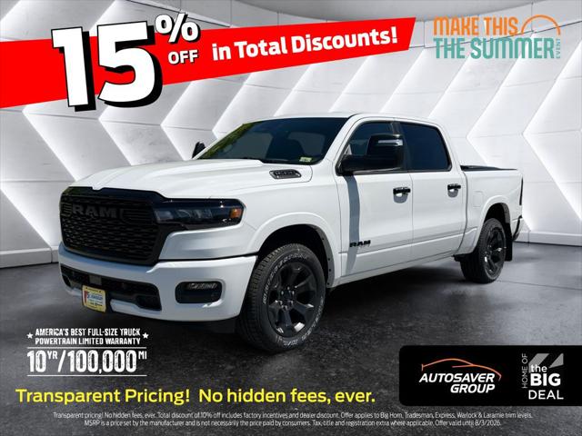 2026 Ram 1500 Big Horn Crew Cab 4x4 5'7" Box for sale in Saint Johnsbury, VT