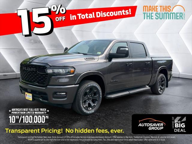 2026 Ram 1500 Big Horn Crew Cab 4x4 5'7" Box for sale in Saint Johnsbury, VT