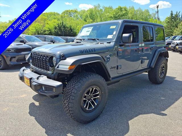 2026 Jeep Wrangler WRANGLER 4-DOOR WILLYS 2026 Jeep Wrangler WRANGLER 4-DOOR WILLYS