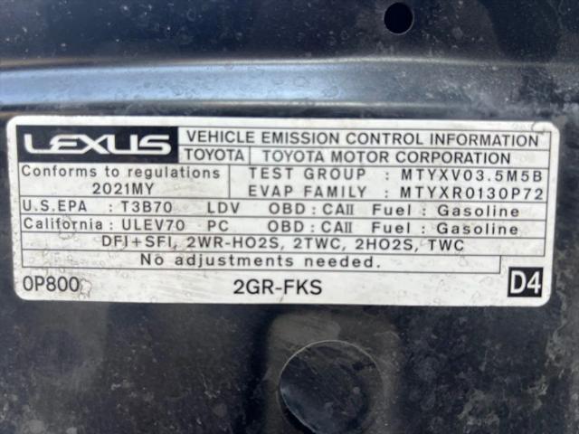 2021 Lexus ES 350 F SPORT