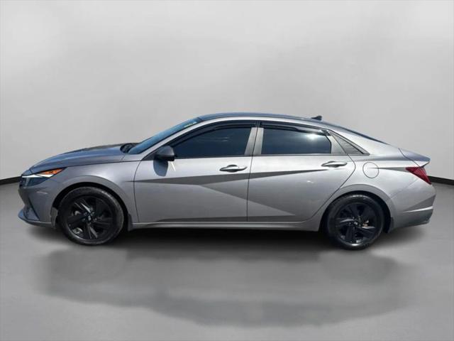 2021 Hyundai Elantra Hybrid Blue