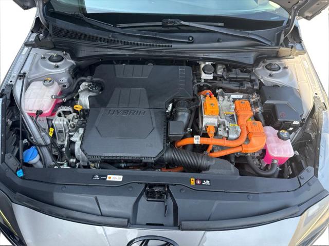 2021 Hyundai Elantra Hybrid Blue