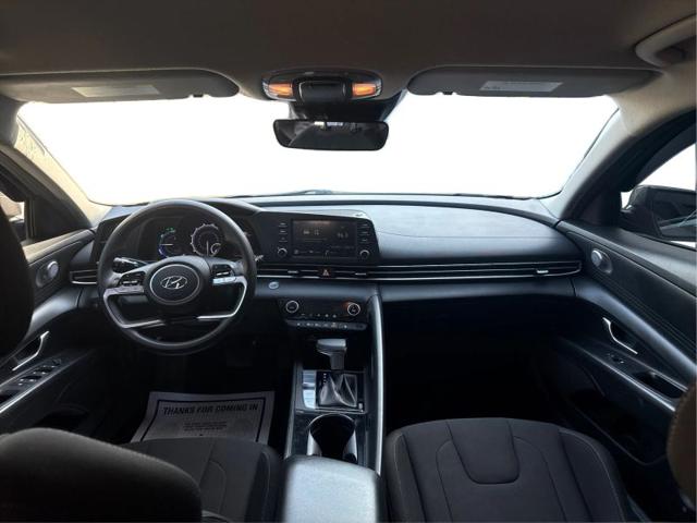 2021 Hyundai Elantra Hybrid Blue