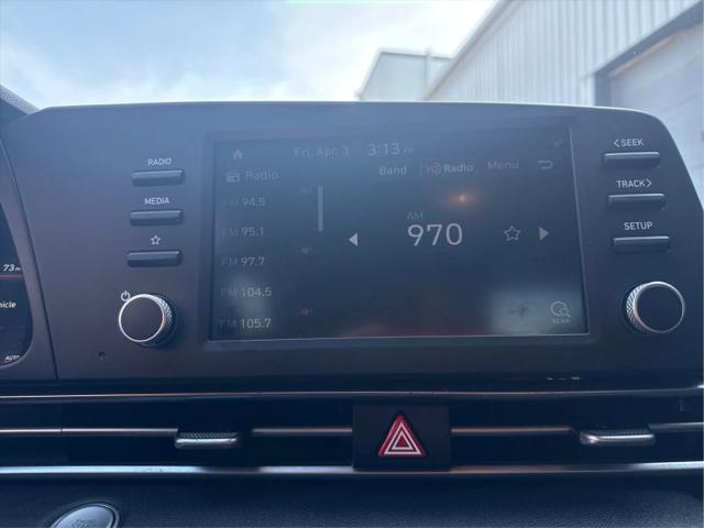 2021 Hyundai Elantra Hybrid Blue