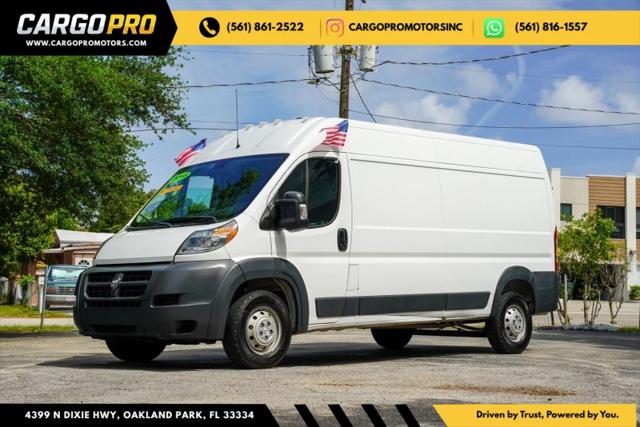 2018 Ram ProMaster 2500 Cargo Van High Roof 159" WB for sale in Oakland Park, FL