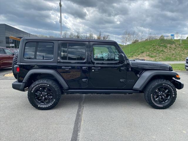2022 Jeep Wrangler Unlimited Willys 4x4 2022 Jeep Wrangler Unlimited Willys 4x4