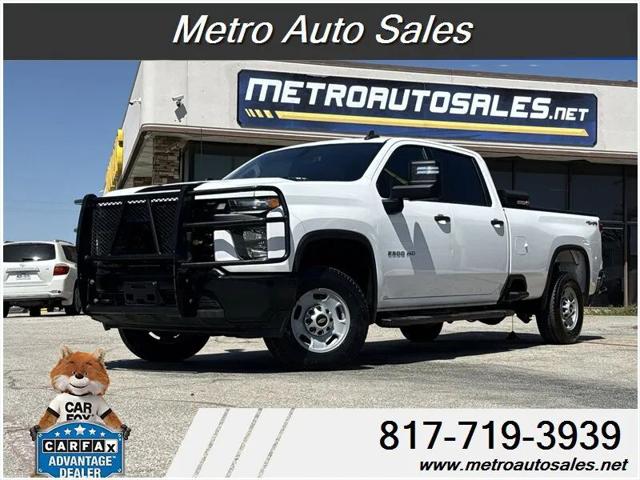 2021 Chevrolet Silverado 2500HD 4WD Crew Cab Long Bed WT for sale in Arlington, TX
