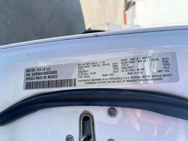 2022 Ram 1500 Classic Tradesman Crew Cab 4x2 5'7" Box