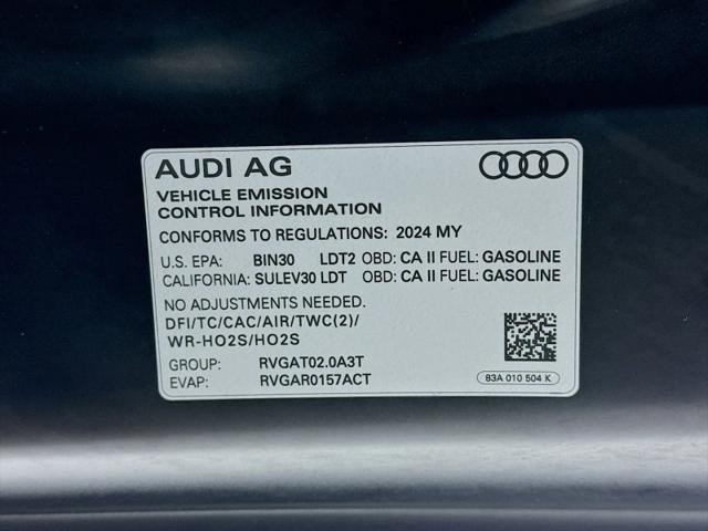 2024 Audi Q3 Premium Plus 45 TFSI S line quattro Tiptronic