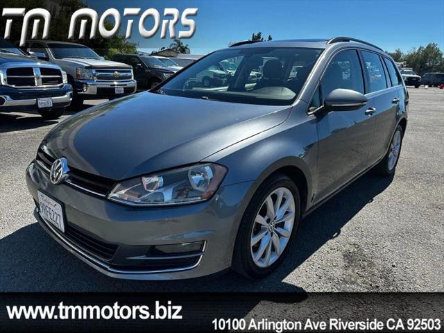 2015 Volkswagen Golf SportWagen TSI SE 4-Door for sale in Riverside, CA