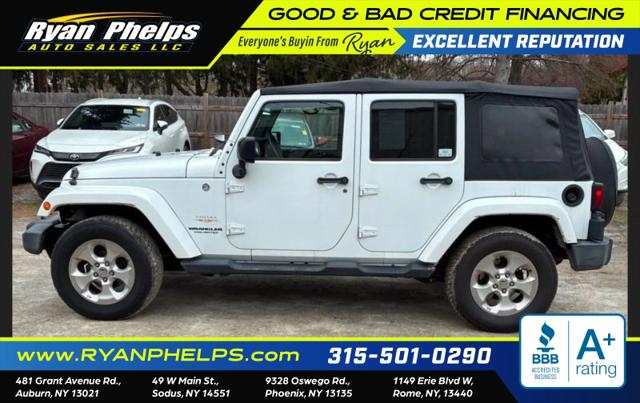 2015 Jeep Wrangler Unlimited Sahara for sale in Phoenix, NY