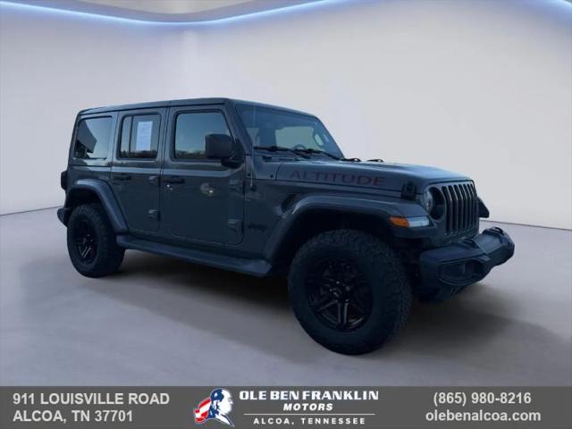 2020 Jeep Wrangler Unlimited Sahara Altitude for sale in Knoxville, TN