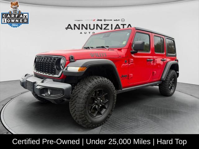 2025 Jeep Wrangler 4-Door Willys 4x4 for sale in Port Jervis, NY