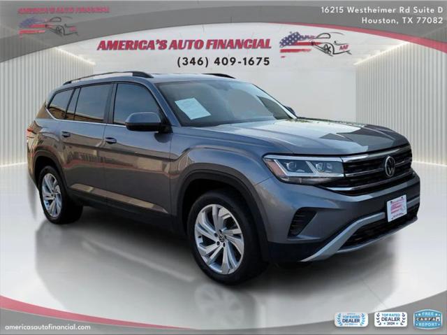 2021 Volkswagen Atlas 3.6L V6 SE w/Technology for sale in Houston, TX