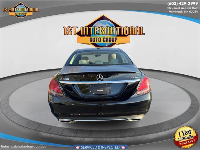 2019 Mercedes-Benz C-CLASS C 300 4MATIC
