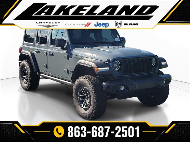 2026 Jeep Wrangler 4-Door Willys 4x4 for sale in Lakeland, FL
