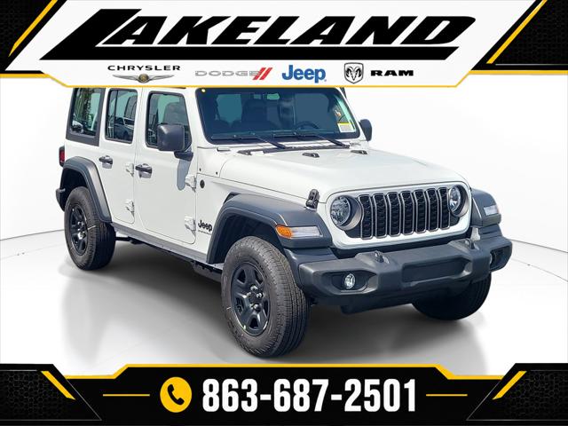 2026 Jeep Wrangler 4-Door Sport S 4x4 for sale in Lakeland, FL