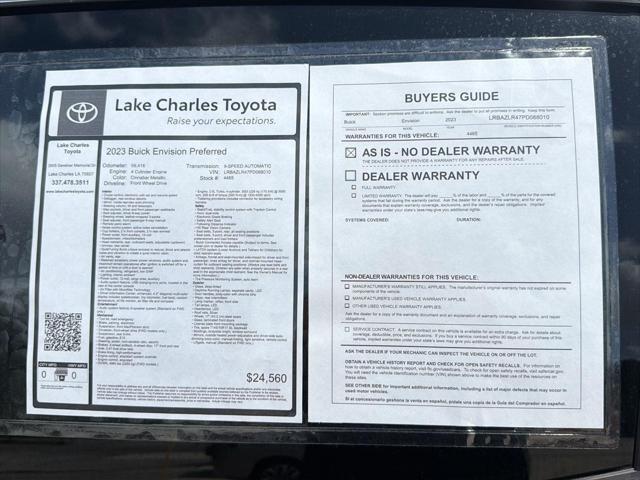 2023 Buick Envision Preferred - Photo 20