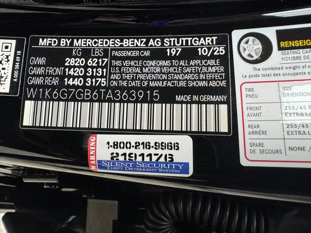 2026 Mercedes-Benz S 580 4MATIC