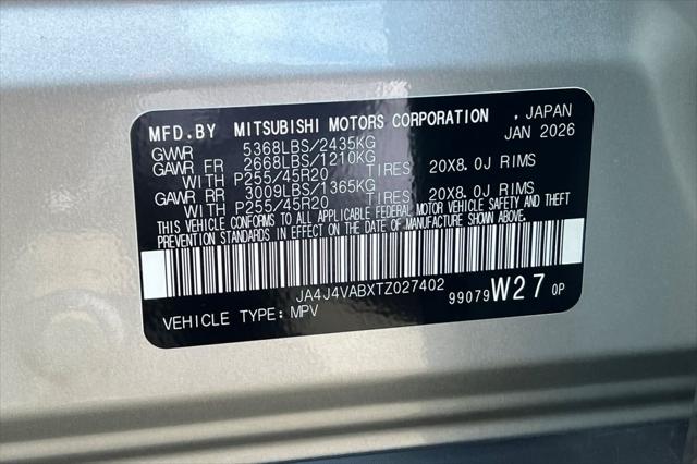 2026 Mitsubishi Outlander SE 1.5T S-AWC