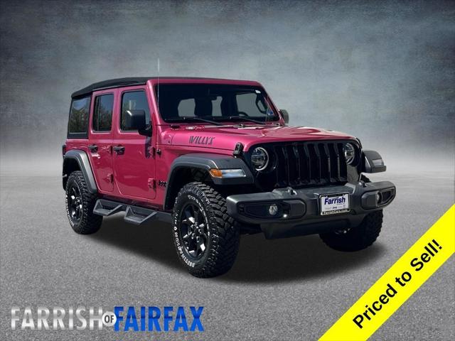 2022 Jeep Wrangler Unlimited Willys 4x4 2022 Jeep Wrangler Unlimited Willys 4x4
