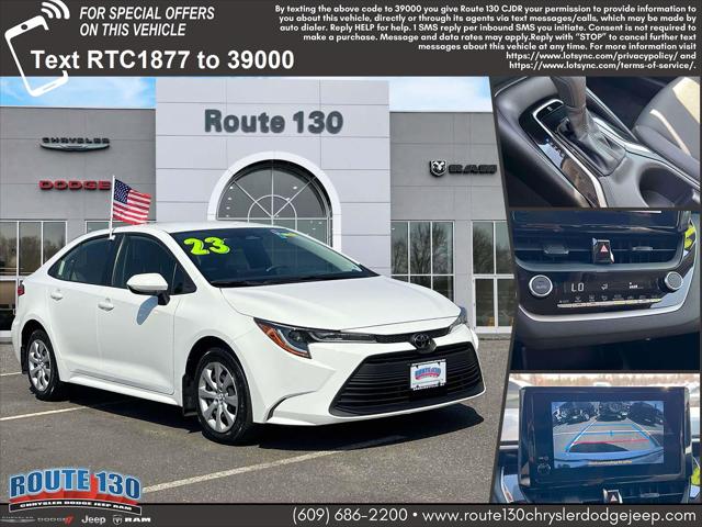 2023 Toyota Corolla LE 2023 Toyota Corolla LE