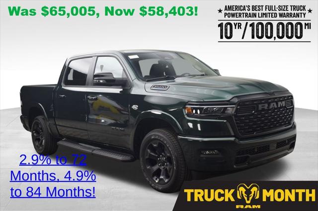 2026 RAM Ram 1500 RAM 1500 BIG HORN CREW CAB 4X4 57 BOX