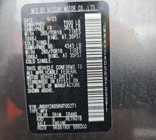 2024 Nissan Armada SV 4WD