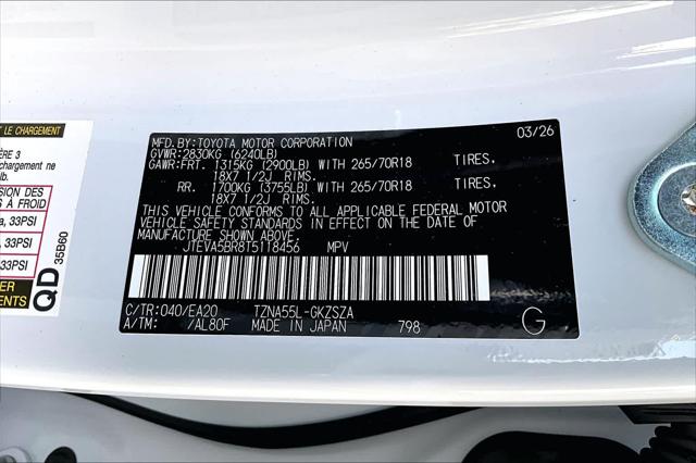 2026 Toyota 4Runner TRD Off Road Premium