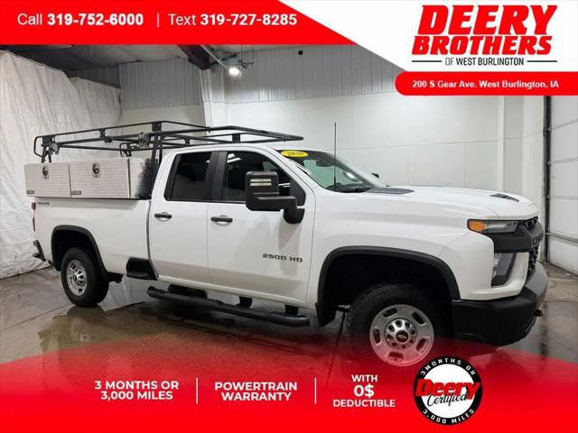 2020 Chevrolet Silverado 2500HD 4WD Double Cab Long Bed WT for sale in West Burlington, IA