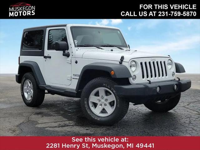 2017 Jeep Wrangler Sport 4x4 for sale in Muskegon, MI