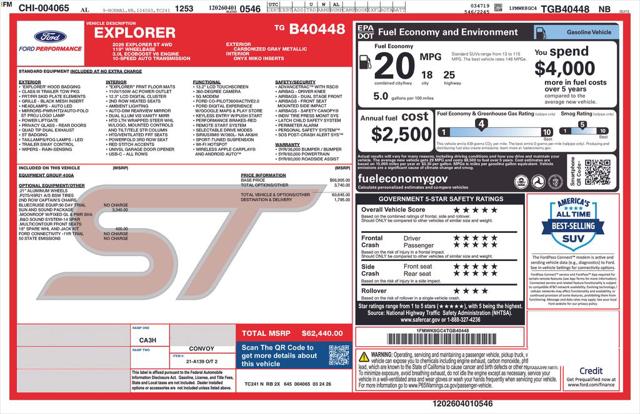 New 2026 Ford Explorer ST For Sale in Muscle Shoals, AL