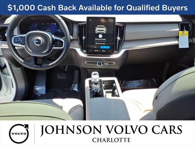2026 Volvo XC90 Plug-In Hybrid Plus, T8 AWD, Electric/Gasoline, Bright, 7 Seats
