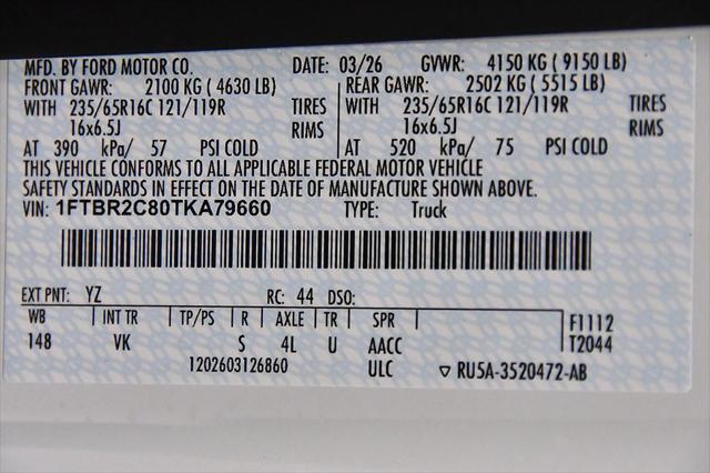 2026 Ford Transit Cargo Van Base