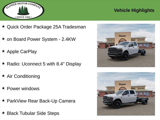2026 RAM 3500 Chassis RAM 3500 TRADESMAN CREW CAB CHASSIS 4X4 60 CA