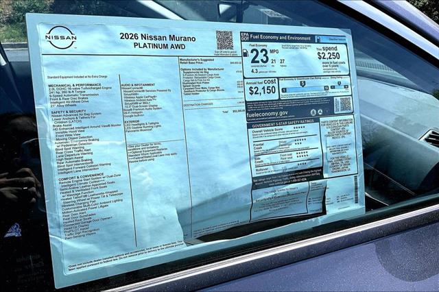 2026 Nissan Murano Platinum