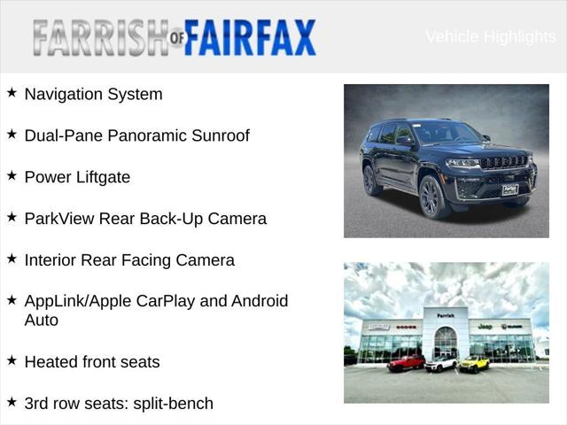 2026 Jeep Grand Cherokee L GRAND CHEROKEE L LIMITED RESERVE 4X4 2026 Jeep Grand Cherokee L GRAND CHEROKEE L LIMITED RESERVE 4X4
