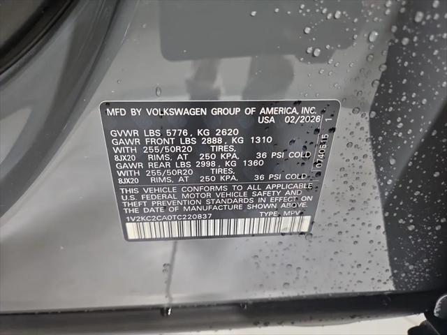 2026 Volkswagen Atlas Cross Sport SE with Technology