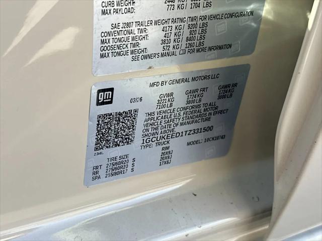 2026 Chevrolet Silverado 1500 4WD Crew Cab Standard Bed RST