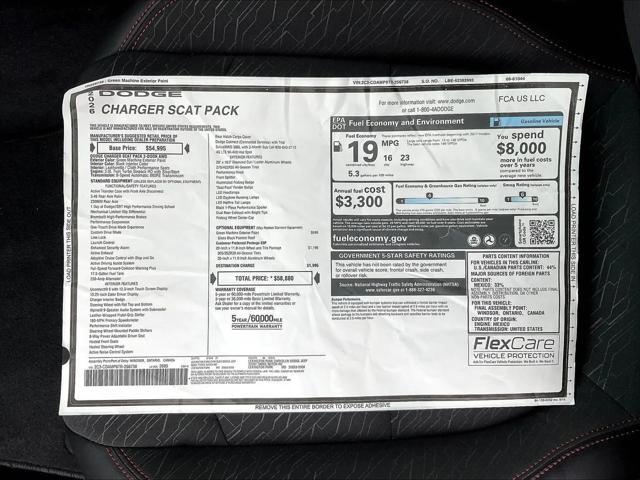 2026 Dodge Charger Scat Pack 2-Door AWD